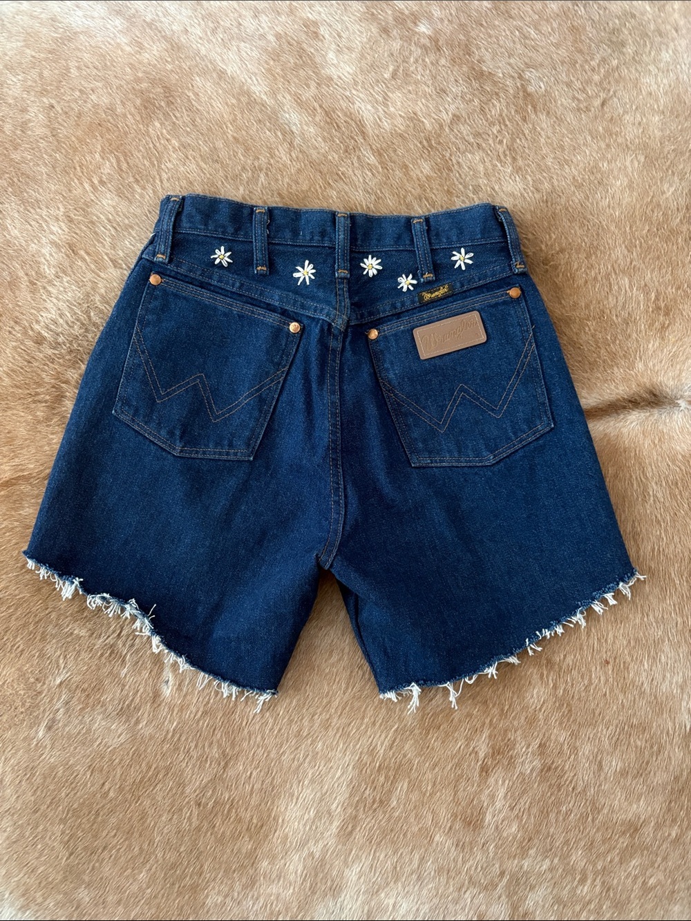 Vintage Wrangler Daisy Dukes size 9 - one of a kind